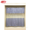 Plain transparent splicing shower curtain